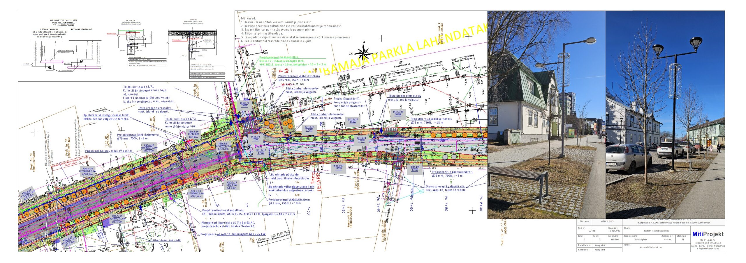 Posti tn rekonstrueerimine
